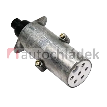 Elektrická zásuvka Zástrčka 7-pólová 24V ISO 3731 Al