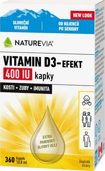 Swiss NatureVia Vitamin D3-Efekt 400 IU 10,8 ml