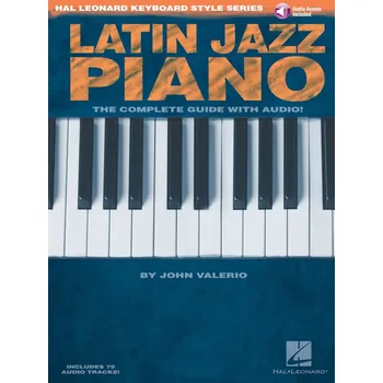 LATIN JAZZ PIANO (the complete guide) + CD / klavír