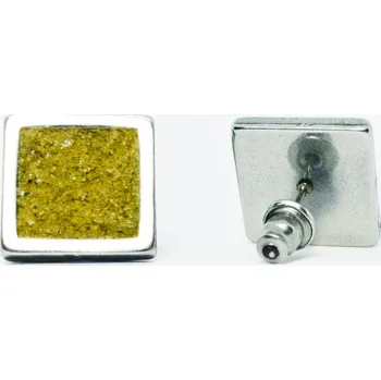 Náušnice Náušnice: Bästa Elegant Frame yellow