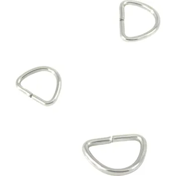 Materiál na výrobu šperku Spojovací nerezové komponenty 9,5x7,5mm - 1ksb - 1Ks