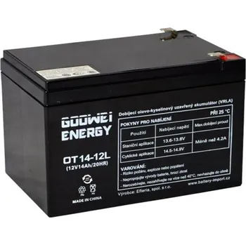 Trakční baterie Goowei Energy OTL14-12 12V 14Ah