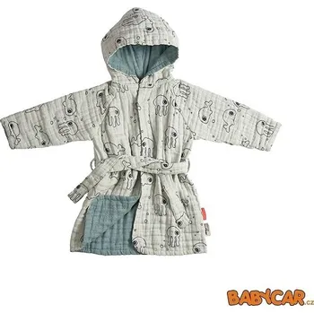 plyšák DONE BY DEER župan SEA FRIENDS Modrá 1-2r DOPRODEJ!