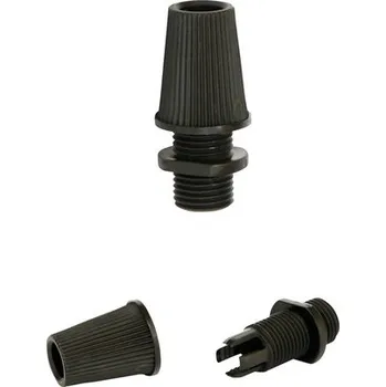 kabelová chránička Bohemia design Průchodka kabelu se svorníkem M10x1 černá