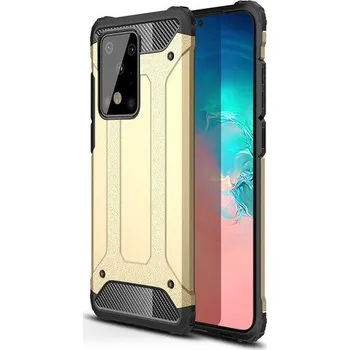 Pouzdro na mobilní telefon Hybrid Armor Case odolné pouzdro pro Samsung G985 Galaxy S20 Plus zlaté