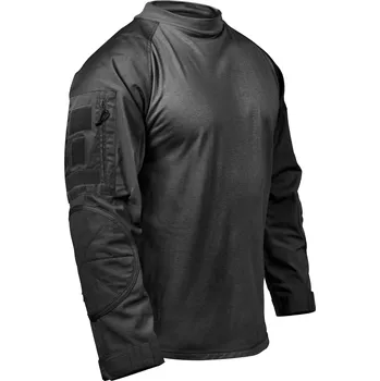 Pánská košile ROTHCO košile taktická AIRSOFT COMBAT ČERNÁ vel.3XL