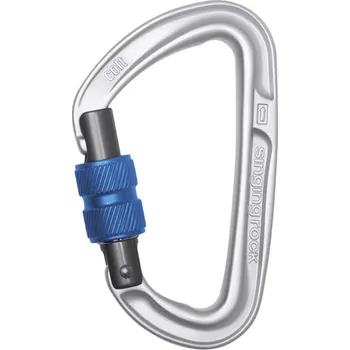 Jištění Karabina Singing Rock Colt Screw Silver Barva: Modrá