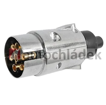 Elektrická zásuvka Zástrčka sedmipólová ALU