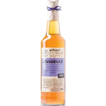 Baťkovo bylinkové sirupy Levandule 0,5 l