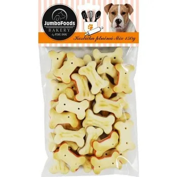 Pamlsek pro psa FINE DOG Bakery Kostička plněná MIX 150g