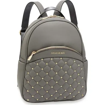 Městský batoh Anna Grace AG00590 šedý