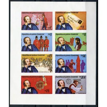 Poštovní známka (1979) Yt GQ 160 nd ** - Rovníková Guinea - Sir Rowland Hill "Londýn 1980"