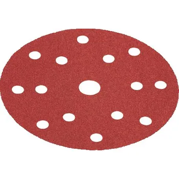 Brusný papír D150-15 PU-P100 VE50 Brusný kotouč/suchý zip PURFLEX 150mm, P100, 50ks, Flex