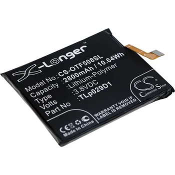 Baterie pro mobilní telefon Baterie Cameron Sino CS-OTF508SL pro Alcatel One Touch 3 Dual Sim - neoriginální