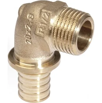 rozdělovač topení REHAU RAUTITAN RX+ Kolenový přechod s vnějším závitem 16x1/2"