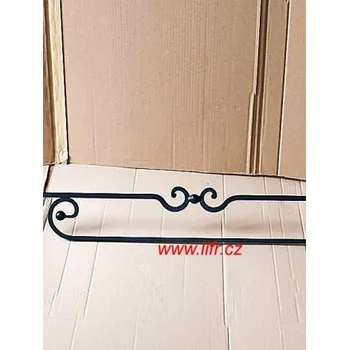 Parapet Předokenní kovaný držák truhlíku 13