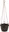 Plastkon Marina květináč 25 cm, hnědý