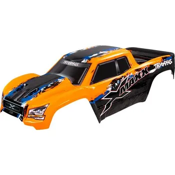 RC vybavení X-Maxx: Traxxas karoserie (oranžová)