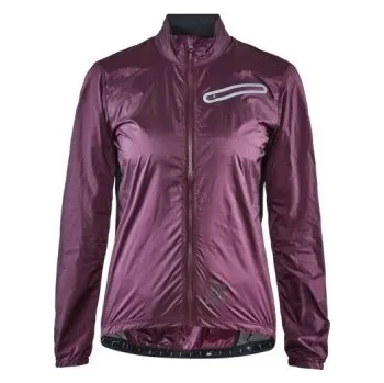 Cyklistická bunda Dámská cyklobunda CRAFT Hale XT fialová L