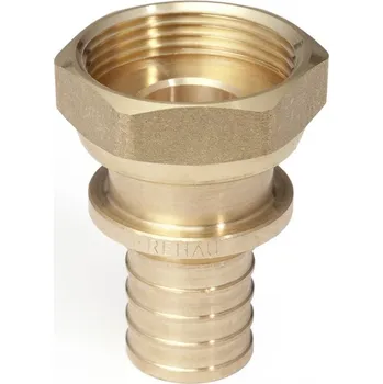 rozdělovač topení REHAU RAUTITAN RX+ Přechod s převlečnou maticí 16x3/4" s plochým těsněním