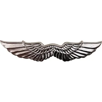 AČR Znak letectva na čepici stříbřitý