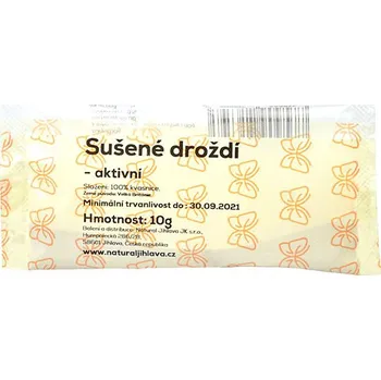 Droždí Natural Jihlava Sušené aktivní droždí 10 g
