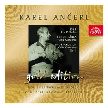 Česká hudba Gold Edition 42 Liszt: Preludia; Bárta: Koncert pro violu; Šostakovič: Koncert pro violoncello - CD – collegium