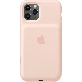 Pouzdro na mobilní telefon Apple Smart Battery Case with Wireless Charging pro Apple iPhone 11 Pro Pink Sand