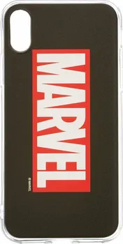 Pouzdro na mobilní telefon Marvel 001 pro Apple iPhone X černé