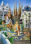 Educa Koláž z díla A. Gaudí 1000 dílků