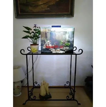 Stojan na květiny Kovaný květinový stolek Martin 4