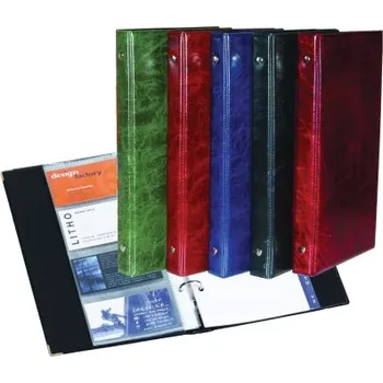 Vizitkář vizitkář kroužkový A5 - černá