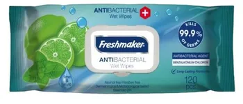 Hygienický ubrousek Freshmaker Antibacterial antibakteriální vlhčené ubrousky 120 ks