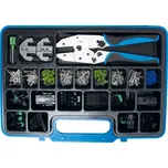 BGS Kleště krimpovací s vodotěsnými konektory, 220dílná