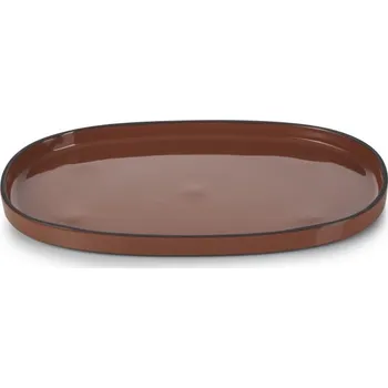 Talíř Revol Talíř oválný 35,5 × 22 cm – cinnamon | REV-652761 (Caractére talíř oválný 35,5×22 cm - cinnamon)