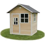 EXIT Toys Dětský dřevěný zahradní domeček - malý (natura)