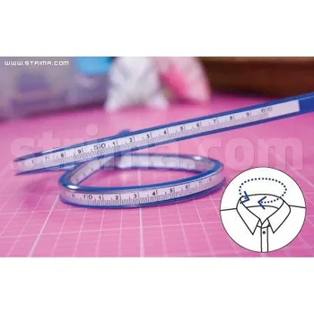 Řezací pravítko Křivítko vinylové 60cm