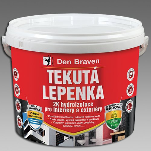 Den Braven Tekutá lepenka v balení: 21 kg