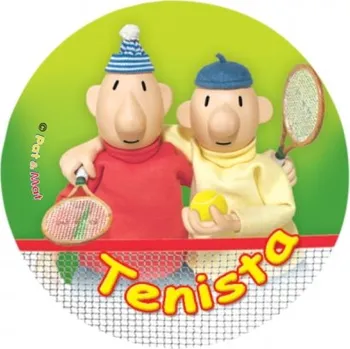 Brož Placka PAM TENISTA odznak 44mm