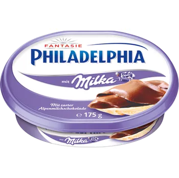 Mondelez Philadelphia s čokoládou Milka 175 g Mondelez Philadelphia s čokoládou Milka 175 g
