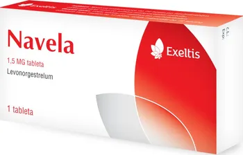 Lék na ženské potíže Exeltis Navela 1,5 mg 1 tbl.