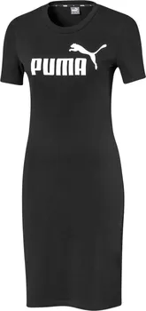 Dámské šaty PUMA Ess+ Fitted Dress černé