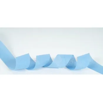 Šikmý proužek bavlněný šíře 40 mm modrý - VÝPRODEJ, SLEVA 70%