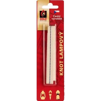 Svíčka Knot lampový SOLO plochý 33cm šířka d12mm