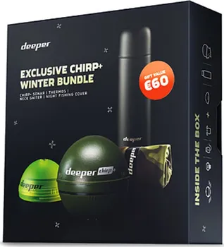 Echolot Deeper Exclusive CHIRP+ Winter Bundel