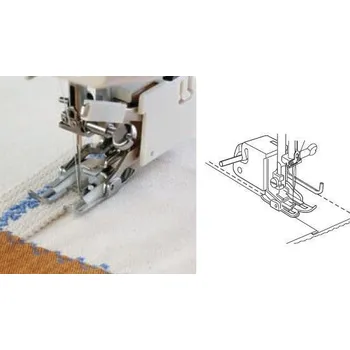 Patka kráčející s vodičem otevřená