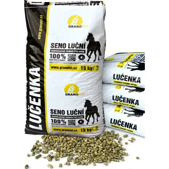 Jezdectví Granofyt Lučenka granulované seno 15 kg