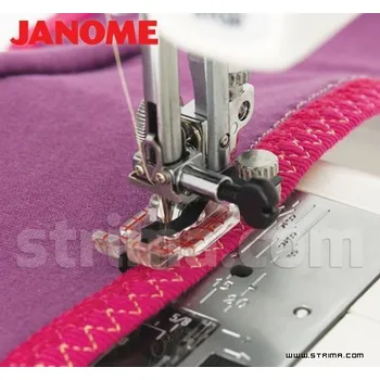 Průhledná quiltovací patka s vodičem - set