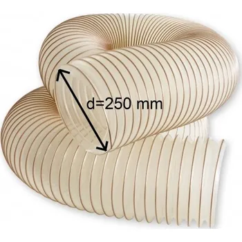 Hubice k vysavači Odsávací polyuretanová antistatická hadice HPU d=250 mm