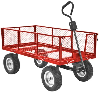 Zahradní vozík Hecht 53350 červený